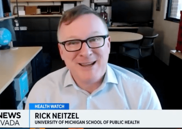 Professor Rick Neitzel is interviewed on KTVN 2 News Nevada.